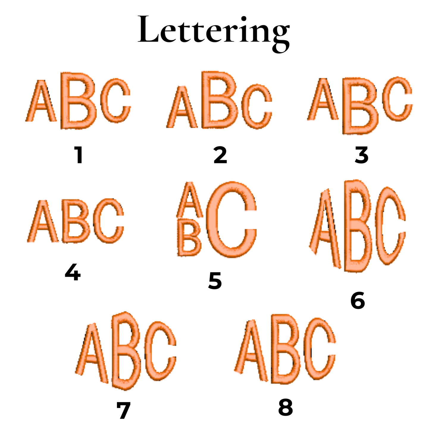 Clothing Monogram - Adult