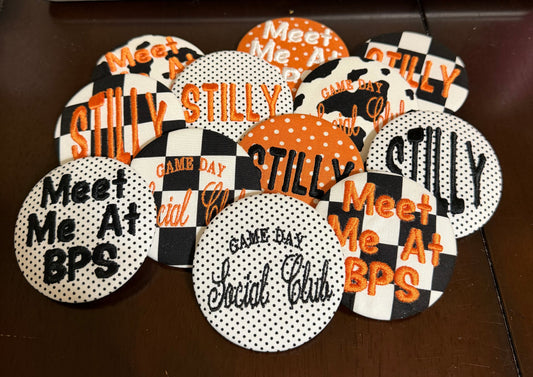 Embroidered Buttons